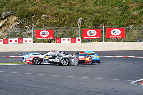 LMS: Blue Box Porsche Spyker
(Foto: Motorsporten.dk)